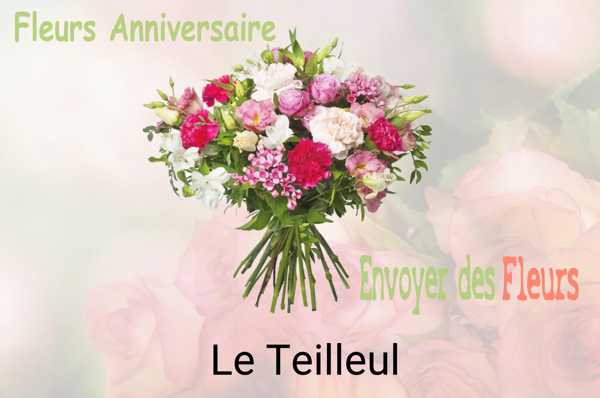 Bouquet de fleurs d’anniversaire livré à Le Teilleul
